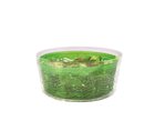 Essoreuse à salade 26 cm verte et transparente