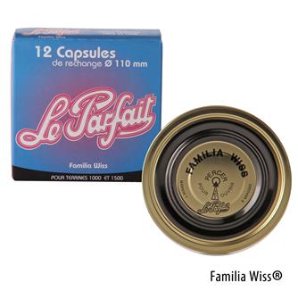 Capsule Familia Wiss® 110 mm par 12