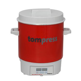 Stérilisateur émaillé électrique digital Tom Press pour stérilisation et conserves