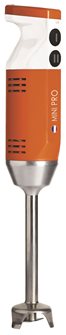 Mixeur plongeant Mini Pro orange 220 W 13 000 tours 4 embouts fabriqué en France